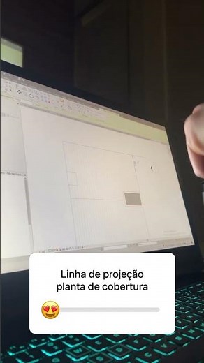 Linha de projeção da cobertura na planta baixa - Revit