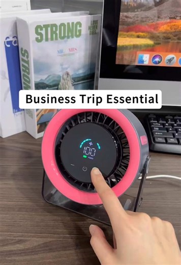 Compact Mini Fan for Work and Travel Comfort