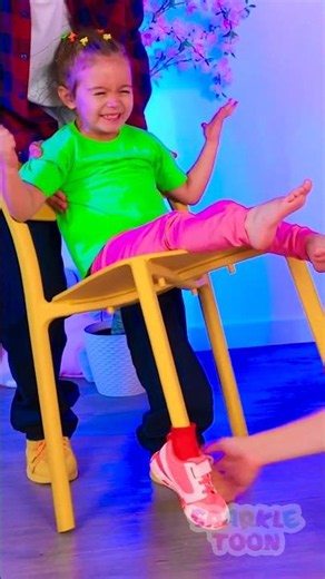 😂 Silly Mom Prank! Boots on the Chair?! 👢 #Kids #Shorts