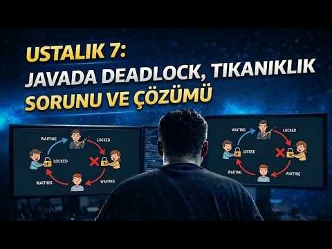 Java'da Deadlock (Ölümcül Kilitlenme) Sorunu ve Kesin Çözümü! - Java Thread Rehberi #6
