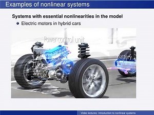 L1.2: Nonlinear vs linear systems - 3 Examples of nonlinear systems