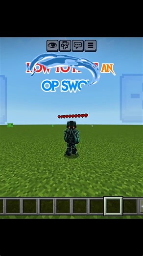 HOW TO MAKE AN OP SWORD #minecraftPE