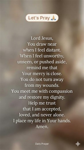 A Prayer for Mercy and Acceptance 🙏