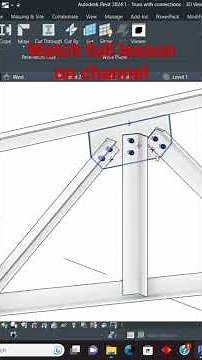 How to model a truss in Revit