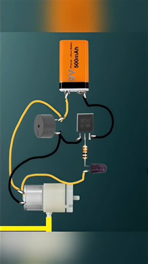 How to Make an Automatic Fire Extinguisher Robot | DIY Flame Sensor Circuit #electronics #diy #explore #electronicsprojects #filmoratips | Filmora Edit