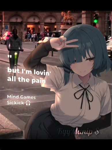 Exploring Mind Games in Aesthetic Anime Edits