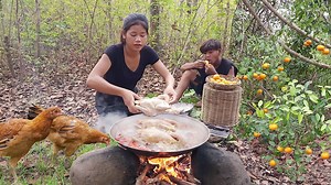425K views · 10K reactions | Welcome to My Natural Food Jungle Page. Today we would like to show about:" Wow Catching two chickens and cooking spicy soup spicy and Eating delicious " . Hope you enjoy my adventure and cooking in forest. Thank you! #mynaturalfoodjungle #chicken | My Natural Food Jungle | Facebook