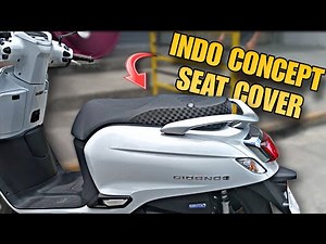 Honda Giorno+ 125 SET UP | Seat Cover Replacement | Indo Concept | RBJ Accessories