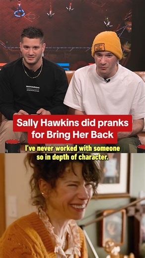 Sally Hawkins going method for a horror film in the most unexpected way. Are you watching Bring Her Back? #ignarcade#bringherback #gaming #philippoubrothers #rackaracka | IGN