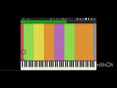 Synthesia Tetris block arts