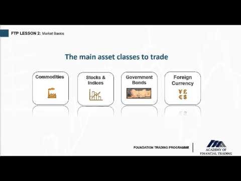 Foundation Trading Programme - Lesson 2 The Mechanics of Trading