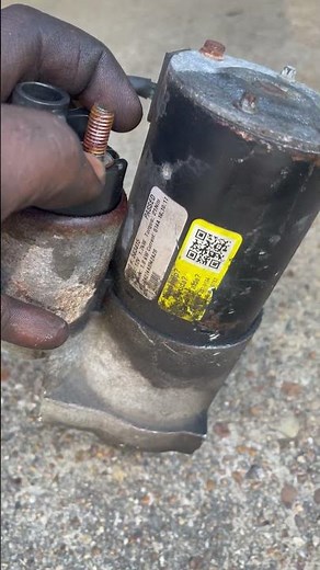 Isuzu NPR starter replacement