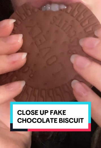 ASMR Ice Cream Sandwich Sounds with Fake Chocolate