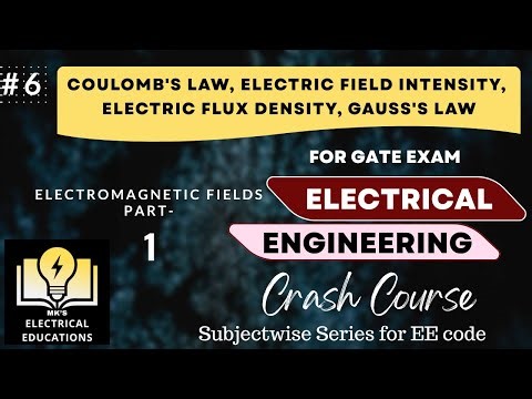 Coulomb’s Law | Electric Field Intensity | Electric Flux Density | Gauss’s Law
