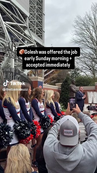 Auburn Welcomes New Head Coach Alex Golesh