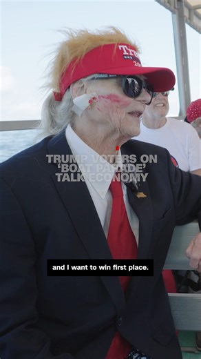 497K views · 4.1K reactions | CNN correspondent Elle Reeve goes inside a MAGA boat parade and asks Donald Trump's supporters about their opinions on the former president's false claims, their anger over immigration and whether they think Trump will win the 2024 election. | CNN | Facebook