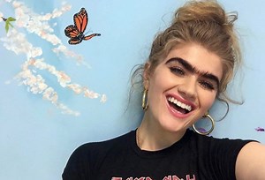 Model Sophia Hadjipanteli's Unibrow Is Taking Over, Despite the Haters