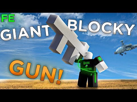 Roblox Fe Script Showcase Episode#210/Fe Giant M40 Gun