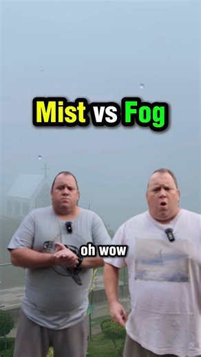 Mist vs Fog - the difference. #learnenglish | English Lingo