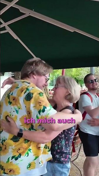 Peters Eltern random in Koblenz getroffen!