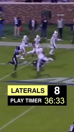 One of the wildest endings in CFB history 🤯 #cfb #collegefootball #footballtiktok