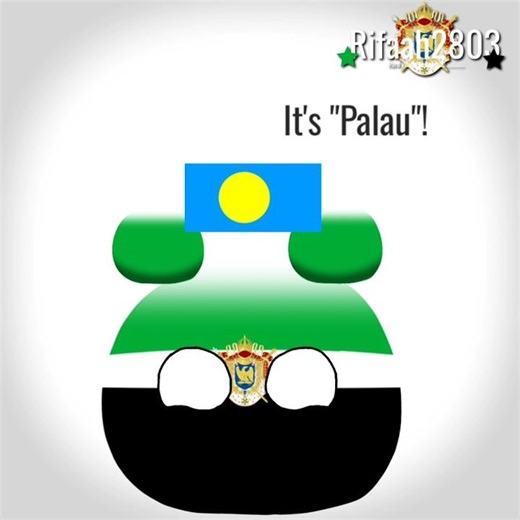 Mixed Country! (PART-2) 🇵🇼 #countryballs #2026 #shorts