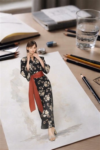 When Ai Turns Your Design into Reality #design #ai #fashion #garments #loungewear