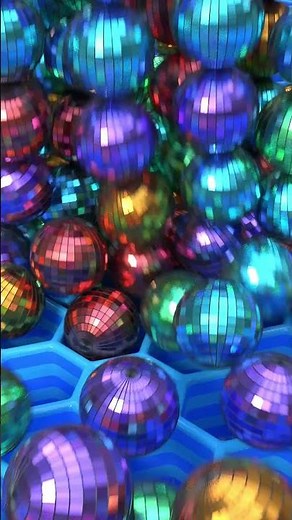 Into The Honeycomb Rainbow Disco Balls Drop