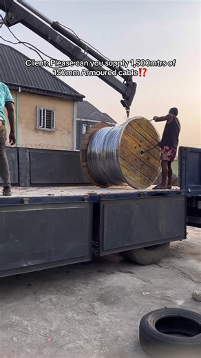💡 Bigger cable = higher current capacity. Used in transformer installations following standards from the Nigerian power sector. #amalinktrafo #cable #cablemanagement #fyp #viral