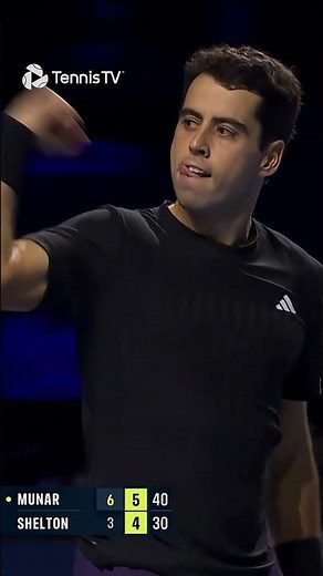 Munar Takes Out Shelton Again! 🔥