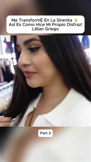ME TRANSFORMÉ EN LA SIRENITA 🧜‍♀️ ／ ASÍ ES COMO HICE MI PROPIO DISFRAZ! - LILLIAN GRIEGO (2)