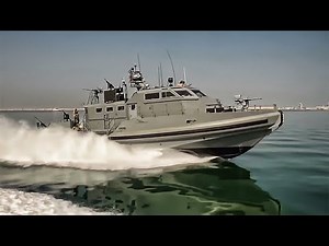 Coastal Command Boat U.S. Navy Patrols Bahrain Waters-BAHRAIN