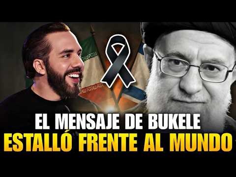 Bukele erupts in front of the world over the death of Supreme Leader Ali Khamenei