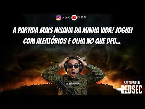EU NÃO ACREDITO NESSE FINAL! Jogando com aleatórios no Battlefield RedSec