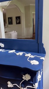 VENDU VENDU Commode vintage avec miroir "Fine China" - Etsy France