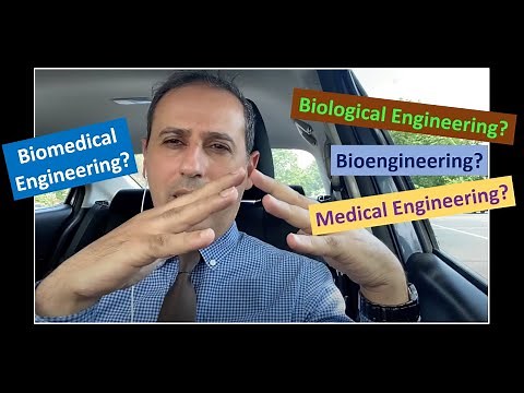 Biological Engineering, Bioengineering, Medical Engineering vs Biomedical Engineering #BME101 #007