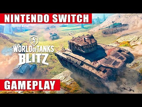 World of Tanks Blitz Nintendo Switch Gameplay