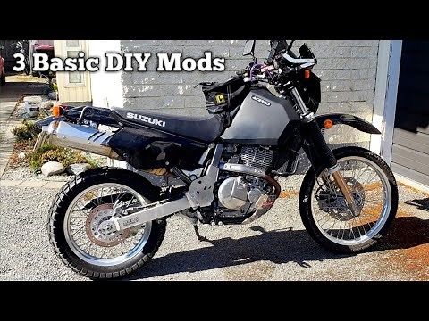 3 DIY Suzuki DR650 Modifications