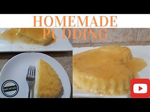How To Make Pudding || Homemade Pudding || Easy Recipe Of Pudding