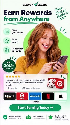 Take Surveys & Earn Gift Cards | Survey Junkie Walkthrough | Is It Worth It? Earn Rewards from Home