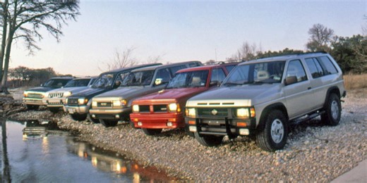 1992 4x4 Mid-Size SUVs Tested: Fashion Accessory Showdown