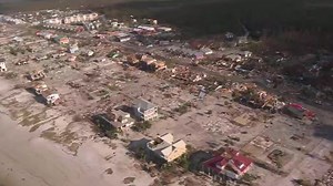 See Hurricane Michael destruction from the air