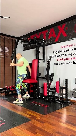 ULTIMATE HOME GYM - The Best Back Exercise on TYTAX Machine | Strengthen Your Back!