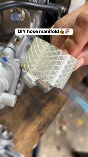 DIY hose manifold is good🔥 #fblifestyle #fbreelsfypシ゚viralfbreelsfypシ゚viral #bjuneworks #highlightseveryone #fbreels #fbreelsvideo #reel #mechanic #trendingusa #racing #diy #highlights | Bjune Works