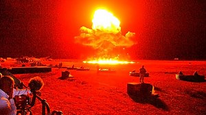 WATCH | How SA munitions giant lit up sky for 53 countries at arms fair