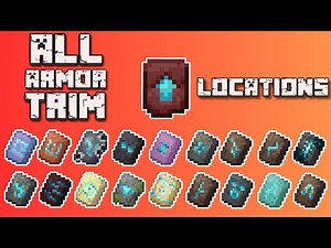 How To Find ALL Armor Trims in Minecraft