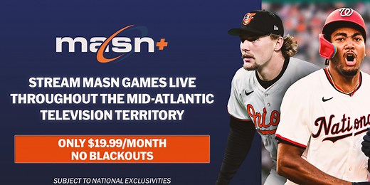 O's, Nats games available to stream in-market on MASN