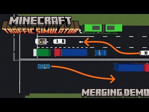 Traffic Simulator 2.0 Beta - Merging Demo
