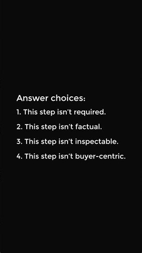Evaluate this step of a sales process: Contract sent.