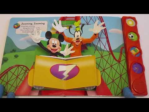 DISNEY Mickey Mouse Clubhouse "Let's Pop Outside" Little Pop-Up Songbook INTERACTIVE